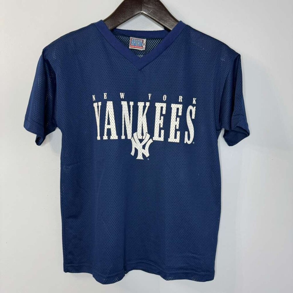 Vintage 1998 Sport Attack New York Yankees #24 Tino Martinez Mesh Jersey Youth L
